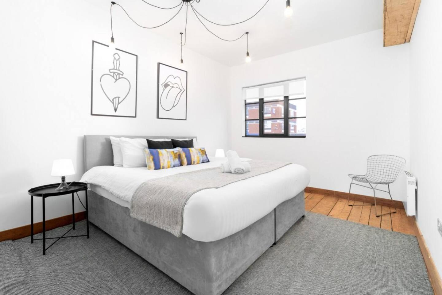 Loft Style Apartment - Near City Centre - Smart Tv- Wifi - Parking - Top Rated - 3Nt Birmingham Esterno foto